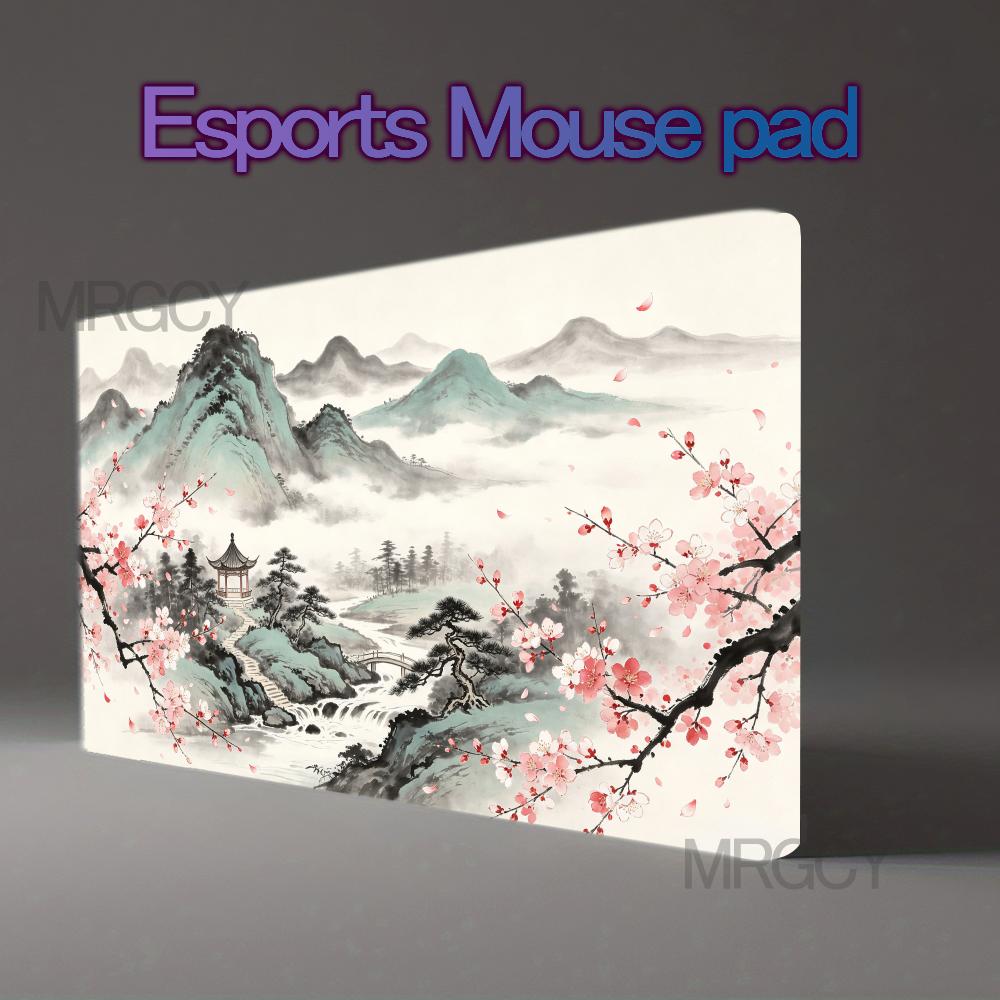 Pc Gaming Pink - Tapis de souris grand format, motif
