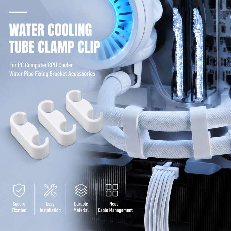 Pc Water Cooling - Clip de fixation pour tube de