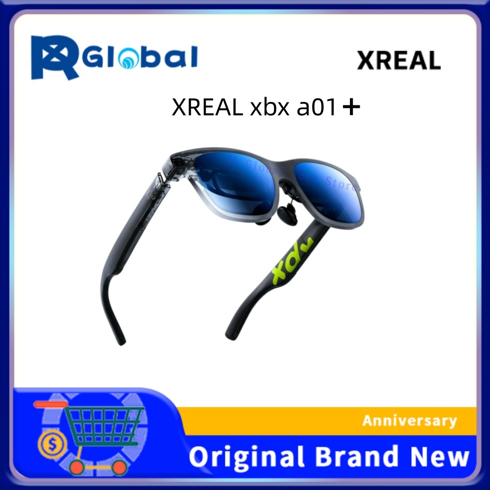 Vr Headset Pc - Lunettes AR XREAL XBX A01+, écran