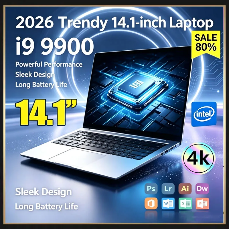 Pc Gaming Intel - Ordinateur portable ultra-fin 14,1