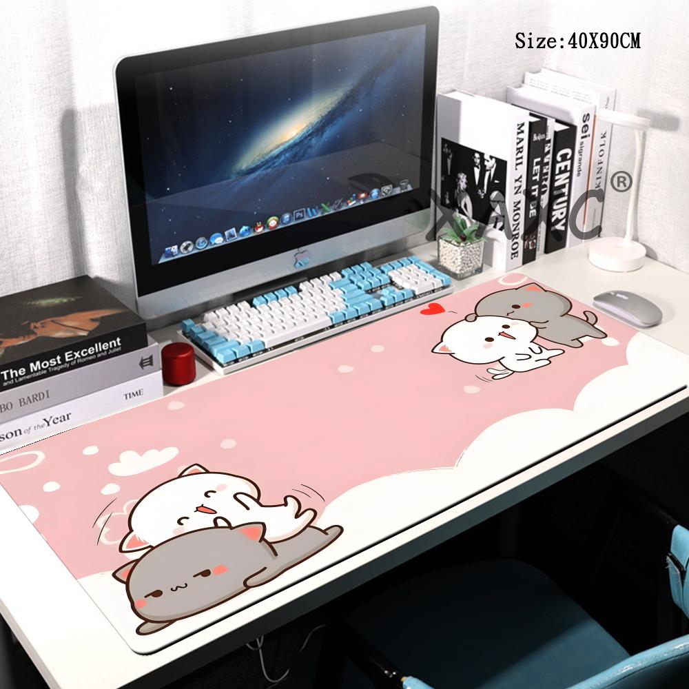 Pc Gaming Pink - Tapis de souris XXL Kawaii pour