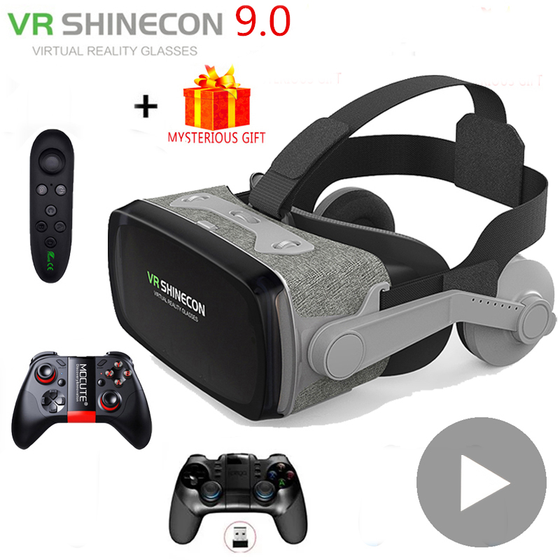 Vr Headset Pc - VR Shinecon Casque Viar 3D lunettes