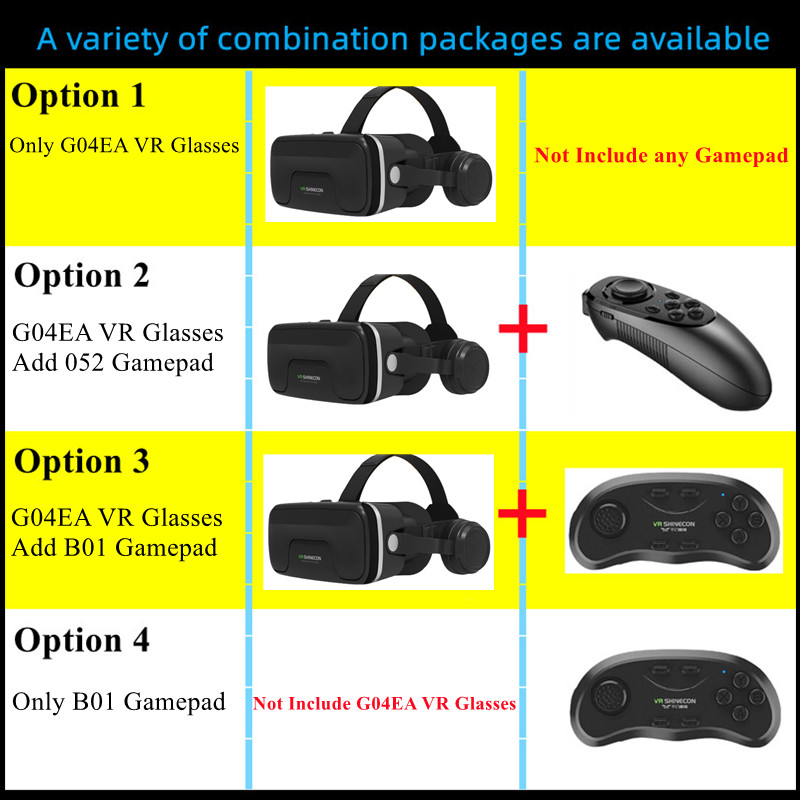 Boîte de lunettes VR de réalit - Vr Headset Pc avis et prix