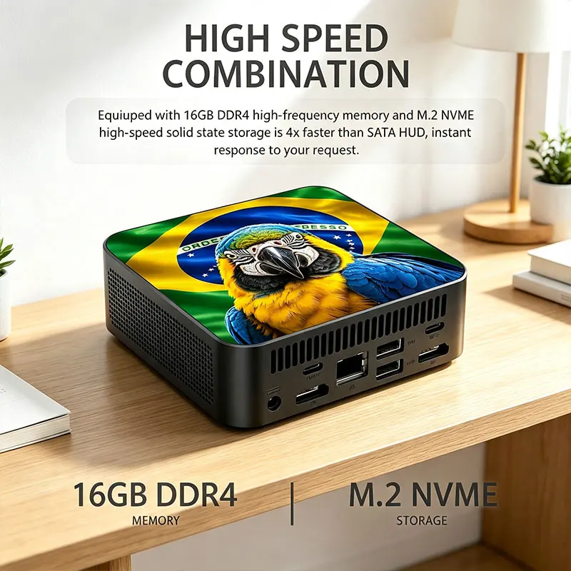Mini PC à thème drapeaux du Me - Pc Gaming Intel avis et prix