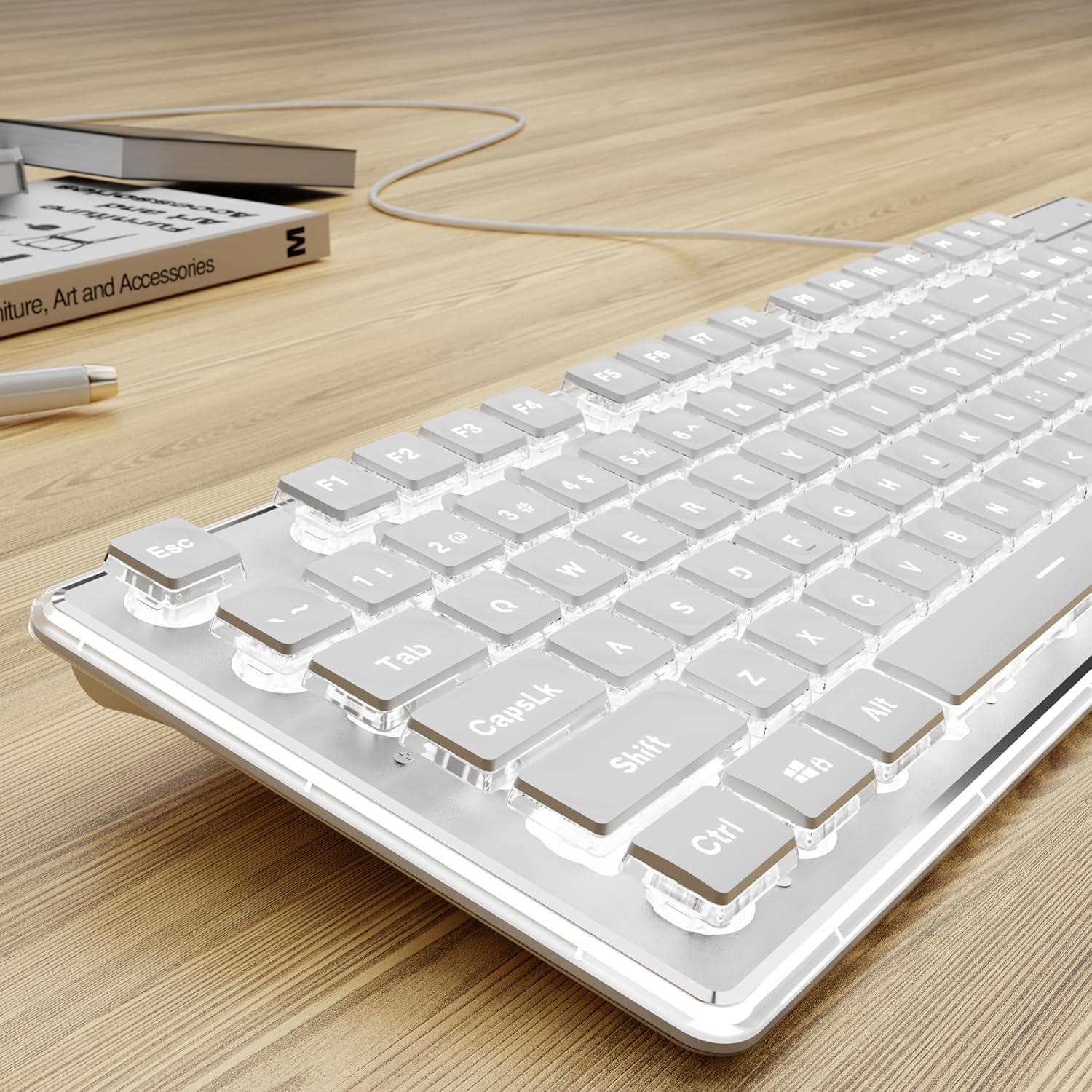Clavier USB filaire avec rétro - Pc Gaming Fullset avis et prix