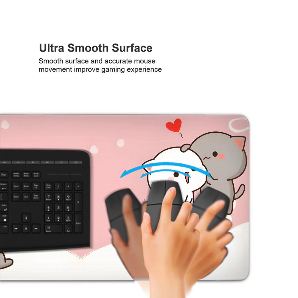 Tapis de souris XXL Kawaii pou - Pc Gaming Pink avis et prix