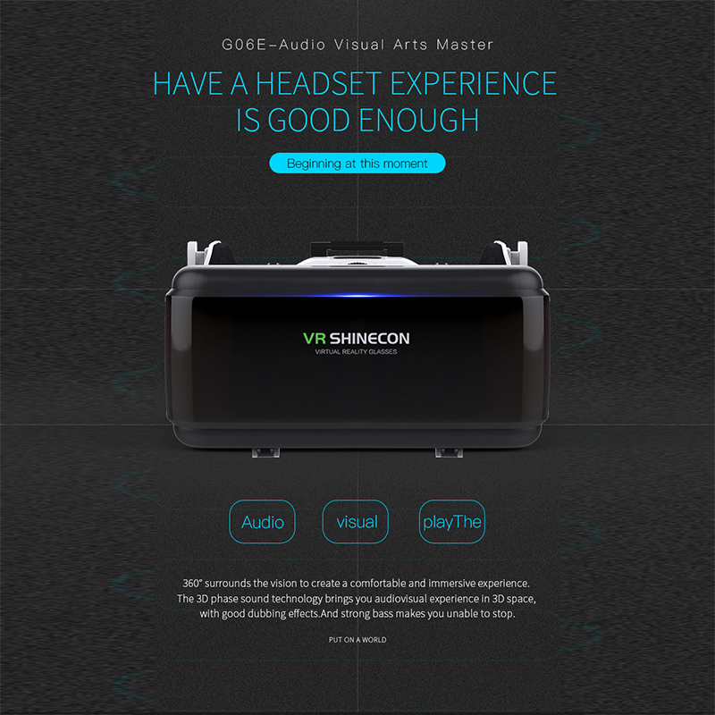 VR Shinecon – Casque d'écoute  - Vr Headset Pc avis et prix